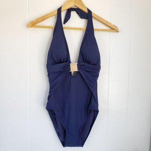 🍸 NWT 🍸 VINCE CAMUTO V-Neck One Piece Swimsuit
